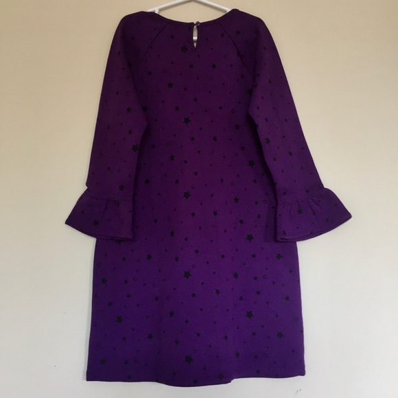 Mexx Kids 12Y Star Print Purple Dress Not Used - Picture 6 of 10